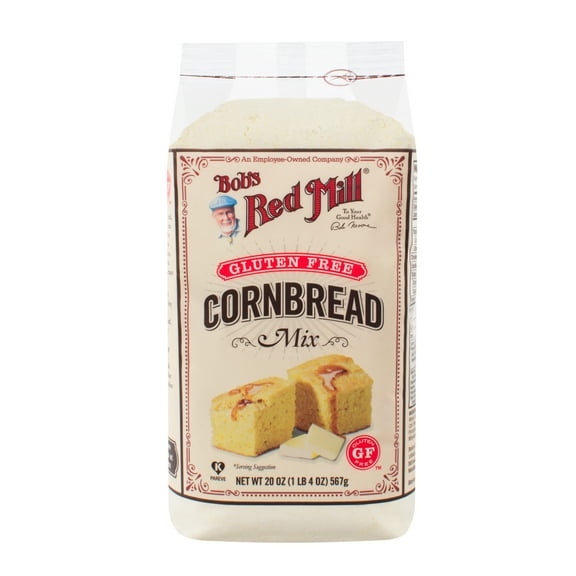 Bob's Red Mill, Gluten Free, Cornbread Mix, 20 oz Plastic Bag