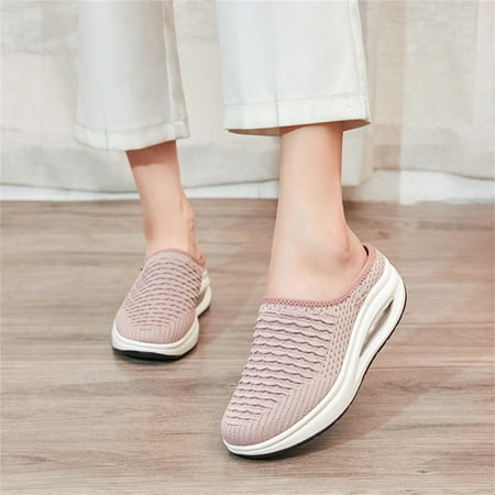 Gubotare Womens Shoes Womens Glitter Tennis Sneakers Neon Dressy Sparkly Sneakers Rhinestone Bling Wedding Bridal Shoes Shiny Sequin Shoes Pink 6.5