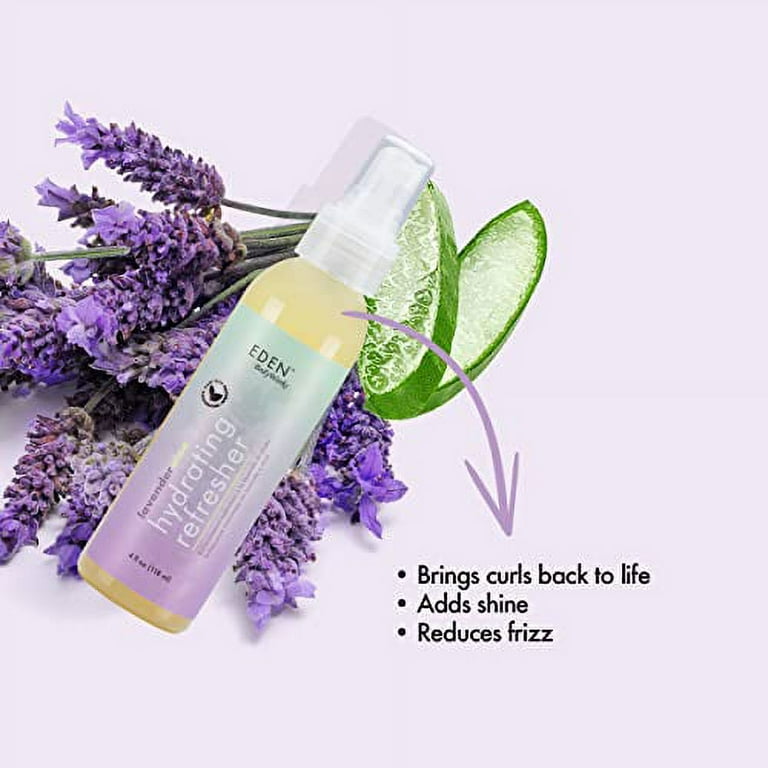 Eden BodyWorks Lavender Aloe Hydrating Frizz Spray, Lightweight