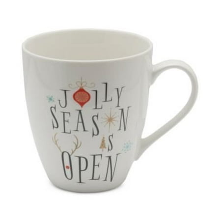 Pfaltzgraff Naturewood Cup - Pfaltzgraff Jolly Season Is Open Mug