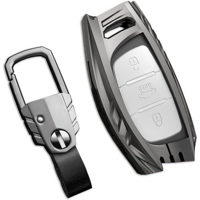 Key Fob Cover Case with Keychain, Stylish Elegant Design, Premium Protection, Shockproof Anti-Scratch, Slim Fit, Durable and Lightweight, Perfect Gift Choice