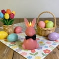 thumbnail image 4 of Easter Bunny Candle Lamp, Electronic Wax Candle, Flameless Paraffin Easter Decor, Safe Plastic Bunny Lamp For Home And Holiday, 4 of 7