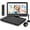 14 inch, variant on 17.9" Portable DVD Player in TV with 15.6" Large Swivel Screen, ATSC Tuner, -in , High Volume Speakers, Support HDMI/USB/AV/Sync TV and Multiple Formats