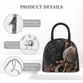 thumbnail image 4 of Salouo Leopard On Tree Branch for Insulated Lunch Bag for Women/Men - Leakproof Cooler Tote Bag Organizer - Reusable Lunch Box for Office Picnic Hiking Beach-One Size, 4 of 6