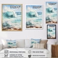 thumbnail image 4 of Designart "Serenity by the Seaside" Nautical & Beach Floater Framed Canvas Art Print, 4 of 7