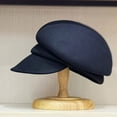 thumbnail image 4 of CoCopeaunts Newsboy Hats for Women Fashion Wool Winter Hat Sloping Brim Visor Cap Cabbie Beret Girls Paperboy Cap Ivy Hat, 4 of 7