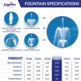 thumbnail image 2 of LAGUNA WATER GARDEN-PT8212 Laguna Powerjet 2000 Fountain &amp; Waterfall Pump Kit  Tan, 2 of 9