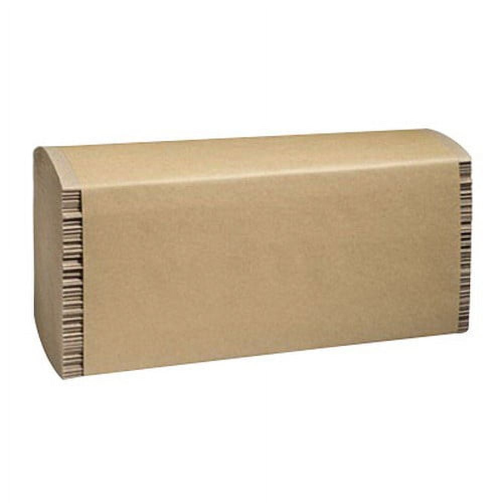 Marcal PRO P200N 9 1/4 in. x 9 1/2 in. 100% Recycled Multi-Fold Paper Towels - Natural (4000/Carton)