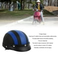 thumbnail image 3 of Casco de Motocicleta Casco Retro de Motocicleta Casco de Media Cara de Cuero de PU Casco Deportivo para Motocicleta Casco de Scooter Casco de Verano Transpirable Medio Casco ANGGREK  Otros, 3 of 8