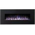 thumbnail image 2 of Regal FlameRigel 50"Black Ventless Heater Electric Wall Mounted Fireplace Pebble, 2 of 3