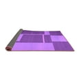 thumbnail image 2 of Ahgly Company Indoor Rectangle Abstract Purple Contemporary Area Rugs, 3' x 5', 2 of 4
