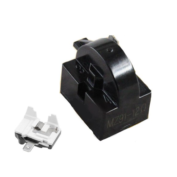 Refrigerator PTC Starter Relay Replacement 2 Pins Compressor Overload Protector
