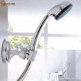 thumbnail image 5 of Spencer 1 Pack Shower Head Handset Holder Suction Cup Chrome Bathroom Wall Mount Adjustable Suction Bracket, 5 of 8
