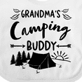 thumbnail image 4 of Inktastic Grandmas Camping Buddy Boys or Girls Baby Bib, 4 of 4
