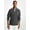 Charcoal Mel, variant on Men's Greenwich Cotton Long Sleeve Polo Shirt MHthr X-Large
