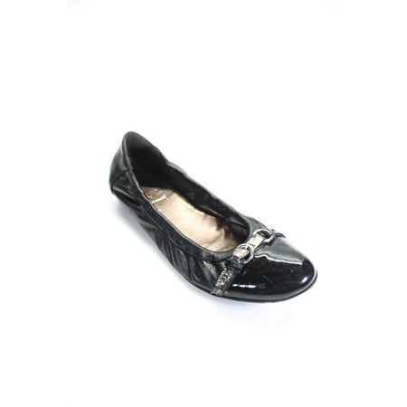 

Pre-owned|AGL Attilio Giusti Leombruni Womens Buckle Embellish Ballet Flat Shoes Size 9.5