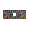 thumbnail image 7 of Yayeee Faucet Mat for Kitchen Sink 14.7" Diatomite Long Splash Guard Pad, Colorful Leopard Pattern, 7 of 7