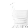 thumbnail image 6 of Clothes For Teens Bow Dress For Girls Girl's Flowy Cami Dress Ruched Sleeveless Pink Layered Ruffle Kawaii Short Smocked Summer Dresses, 6 of 7