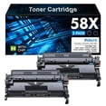 thumbnail image 1 of Cartucho de tóner SUDLTO 58X CF258X negro, paquete de 2 unidades para HP, 1 of 5