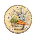 thumbnail image 1 of Easter Bunny Wooden Coaster Set, 4 Pack Heat Resistant Cup Mats for Coffee Tea Mugs, Cute Rabbit Table Protector for Dining Table Desk Countertop, Splinter Free Solid Woo, 1 of 6