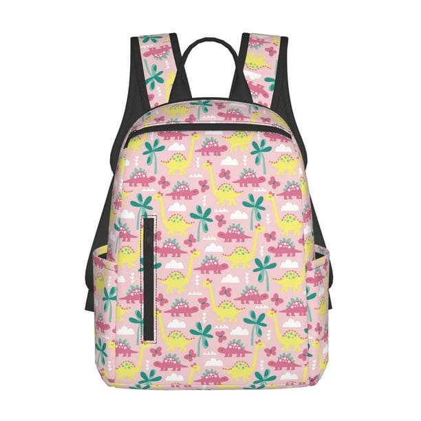 Disketp Dinosaur Mochila Ligera e Impermeable, Mochila de Día Resistente para Viajes, Senderismo y Uso Diario para Hombre y Mujer
