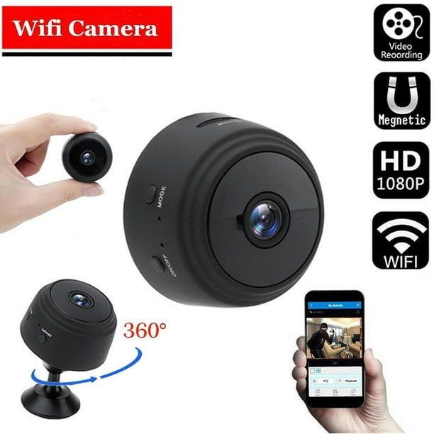 Mini Camara Portátil Wifi Con Visión Nocturna vigilancia celular