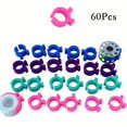 thumbnail image 1 of HLONK 20/40/60/80/100/120pcs  Spool Clip  Thread Locking Spool Protector for All Popular Spool Sizes  Keeps Threads Organized and Tidy, 1 of 7