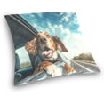 thumbnail image 3 of Funny Dogs Pillow Covers Soft Crystal Velvet Decor Giftsative Cushion Covers Square Throw Pillow Covers Home Decor Gifts for Sofa, 16×16 Inch, 3 of 7