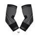 thumbnail image 5 of Naiovety Paquete de 2 coderas tejidas con soporte elástico, cómoda absorción de sudor, secado rápido, tenis, Golf, brazo, envoltura para el dolor Ropa Deportiva, Zapatos Negro METRO Naiovety OD023130-04, 5 of 6