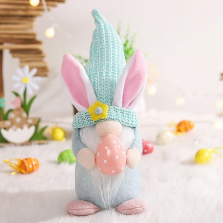 

amlbb Easter Decorations for The Home Easter Day Lights Doll Pendant Home Holiday Dwarf Decoration Doll Holiday Decoration Easter Doll Ornaments Holiday Window Decoration Gnome on Clearance