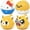 All 4 Item Set, variant on Otamatone (Sanrio Series - Aggretsuko Sweet & Rage & Gudetama) Electronic Musical Instrument Toy for Boys Girls Children Adults
