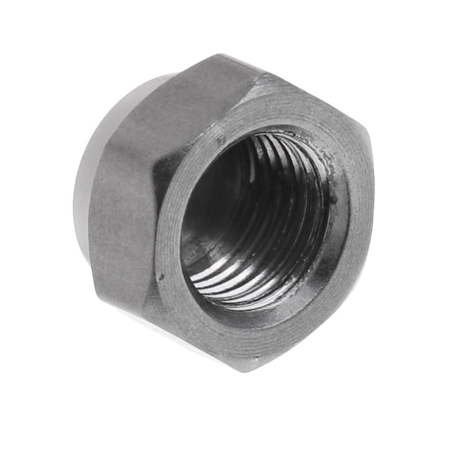M7 Tuerca Crank Baitcasting Carrete Fishing Reel Handle Tornillo Tuerca Bearing Cover, Antioxidante, Izquierda / Derecha - Mano izquierda gris Macarena Tuerca de tornillo del carrete de Baitcasting