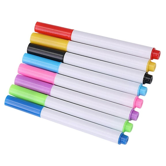 Niceauty Erasable Tip Design Dry Erase Markers Assorted Colors for Home 8Pcs