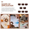 thumbnail image 2 of Miangastore Painting Brushes Professional For School Classroom 8Pcs 1.6x1.2in, 2 of 9