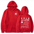 thumbnail image 1 of Sam & Colby Sweat à Capuche Ample Rouge, 1 of 2