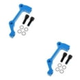thumbnail image 4 of Ruiboury Vélo Disque Disque Adaptateur de Montage pour PM Est à Bleu avant 2Set, 4 of 6