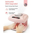 thumbnail image 6 of Professional Nail Dryer: Quick Drying Nail Dryer for Regular Polish Acrylic Dip Powder Nail Dehydrator Primer Nail Polish Dryer Fan with Hot & Cold Air Must Have Nail Tech Supplies, 6 of 6