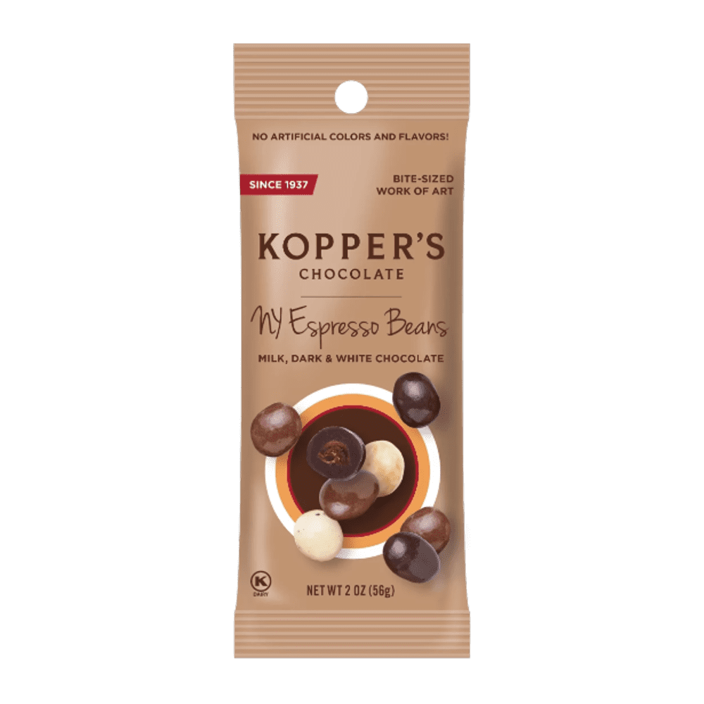 Kopper's Chocolate Covered New York Espresso Beans