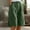 A-Green, variant on Summer Shorts for Women Casual Linen High Waisted Button Shorts Solid Color Wide Leg Bermuda Long Shorts with Pockets Blue M