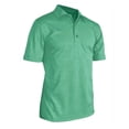 thumbnail image 1 of Monterey Club Men's Noise Emboss Flat Knit Collar Pique Golf Polo Shirt #1278, 1 of 2