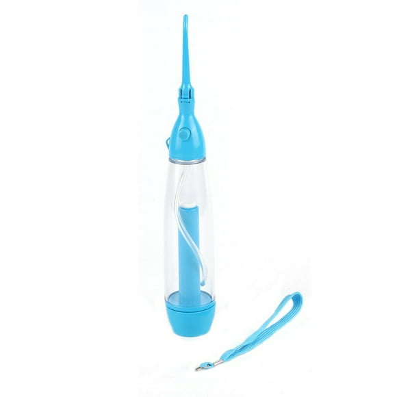 Graflsoa Portable 90ml Water Flosser for Oral Hygiene - Compact, Battery-Free Dental Care Tool with Thin Tip for Deep Cleaning, Ideal for Braces, Blue/Green Options Available