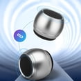 thumbnail image 2 of Luxury Tiny Bluetooth Metal Silvery Speaker TWS Portable Car Audio Wireless Stereo Steel Gun Heavy Subwoofer Outdoor Loudspeaker, 2 of 6