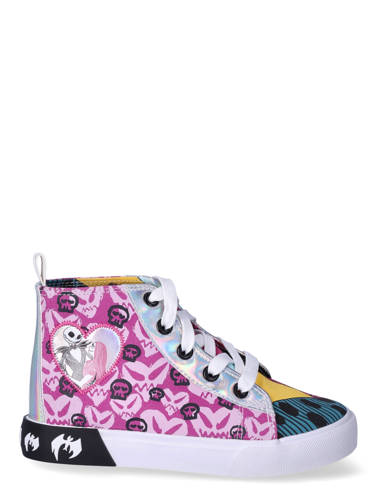 Disney Nightmare Before Christmas Little Girl & Big Girl High Top Sneakers