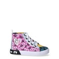 thumbnail image 3 of Disney Nightmare Before Christmas Little Girl & Big Girl High Top Sneakers, 3 of 5
