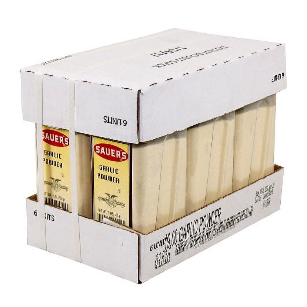 (Price/Case)Sauer Garlic Powder, 19 Ounces, 6 per case