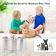 thumbnail image 3 of Fuente Para Gatos De 3,2 L, Fuente De Agua Para Gatos De Acero Inoxidable Segura, Silenciosa Y De Circulación Automática Para Perros En Interiores, 3 of 7
