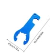 thumbnail image 3 of Adjustable Propane Wrench - PVC Camping Tools Black Outdoor Gear Tent Stakes Pegs Hiking Equipment Backpacking Accessories Travel Camping Blue, 1Pcs, 4x1.7", 3 of 6