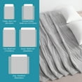 thumbnail image 4 of Ntbay King Size Cooling Comforter for Hot Sleepers, Breathable Double-Sided Cooling Blanket, 104" x 90", Light Gray, 4 of 5