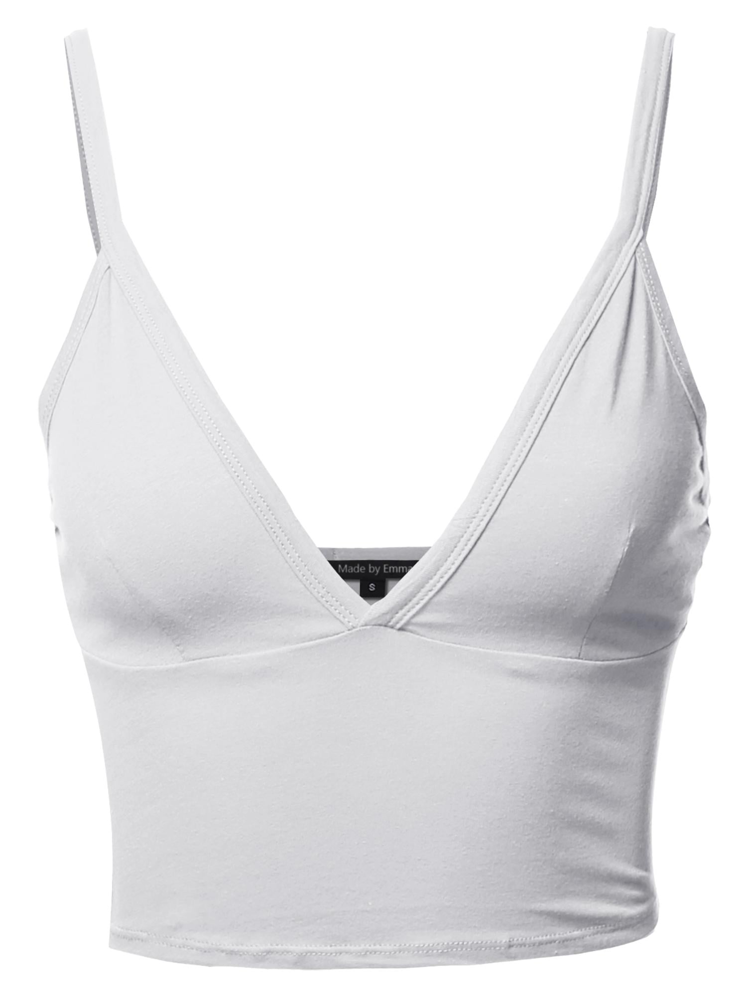 deep v neck bralette