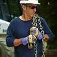 thumbnail image 5 of Heavy Duty Work Gloves with Leather Palm, Large Wells Lamont 3300L, 5 of 7